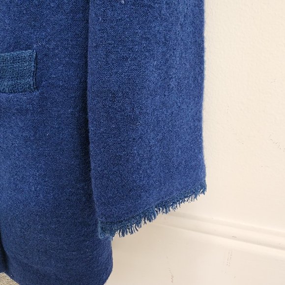 Karl Lagerfeld Wool Cocoon Coat - Picture 9 of 13